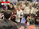 VIDÉO. Les joueurs du Stade Rennais à la rencontre du public à la foire de Rennes