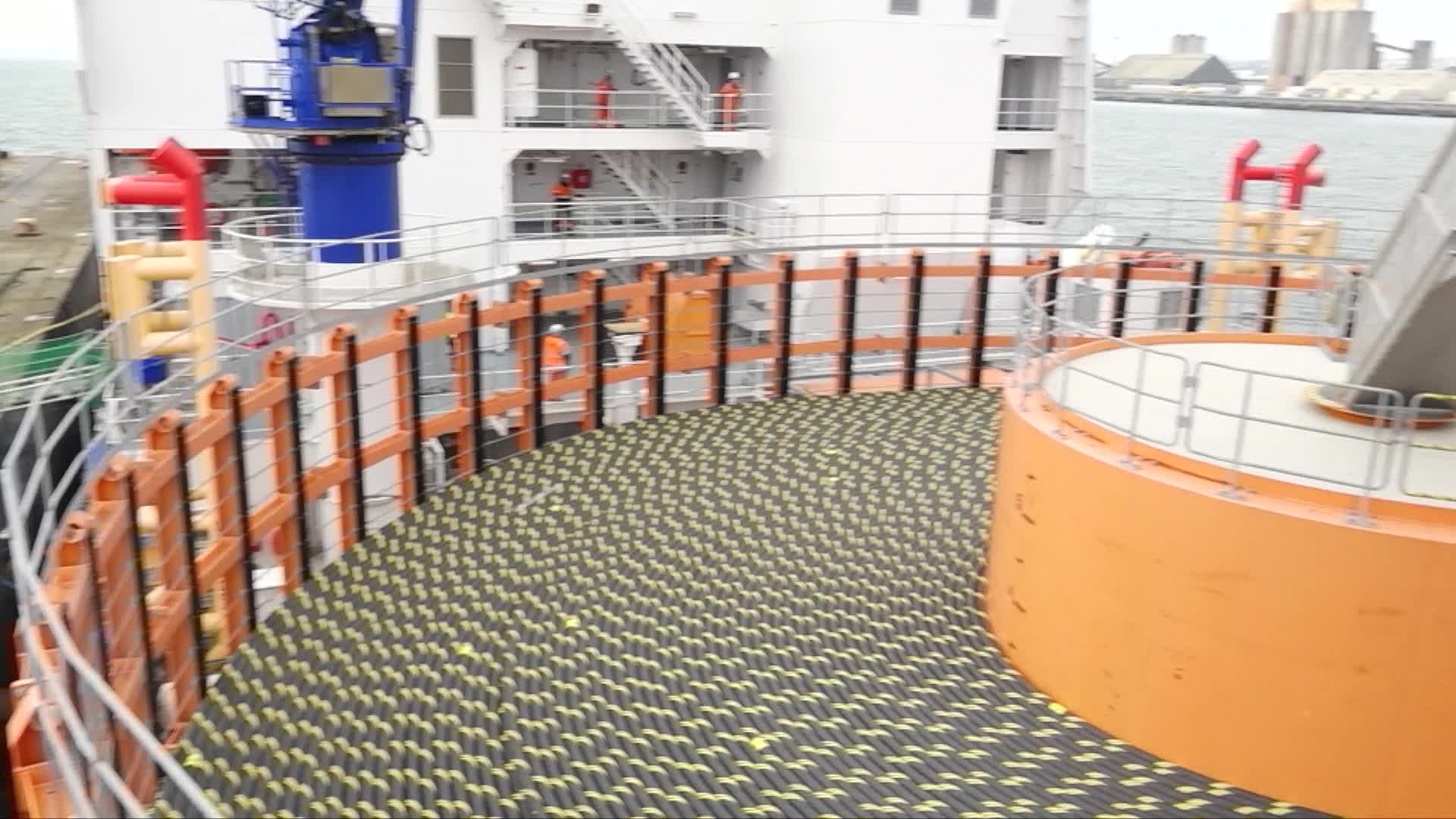 La campagne sous-marine française du Celtic interconnector va débuter par l'immersion de 98 km de câbles au large de la Bretagne