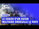 Colombie : Le bilan humain du terrible crash d'un avion militaire passe à au moins 66 morts