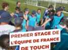 Sport - Huit sélections de l'Équipe de France de touch rugby en stage à Vichy