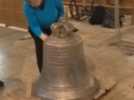 Patrimoine - La cloche restaurée de l'église de Montapas regagne sa place et va tinter à nouveau