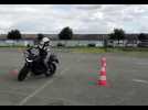 VIDÉO. La gendarmerie de Vendée forme les moniteurs de moto-écoles à la "trajectoire de sécurité"