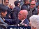 Les images de l'arrivée d'Eric Ciotti à la mairie de Nice pour son élection officielle