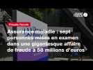 VIDEO. Assurance maladie : sept personnes mises en examen dans une gigantesque affaire de fraude à 58 millions d'euros