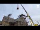 VIDÉO. La flèche de l'église de Breteil retrouve son clocher