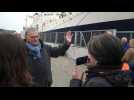 Le chalutier Joseph Roty II a dit adieu au port de Saint-Malo