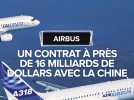Airbus s'engage dans un contrat à près de 16 milliards