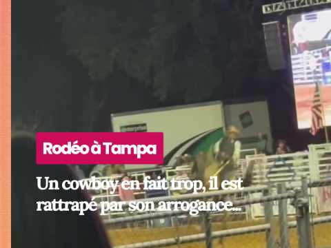 VIDEO : Aux �tats-Unis, un cowboy fait le sho&hellip;
