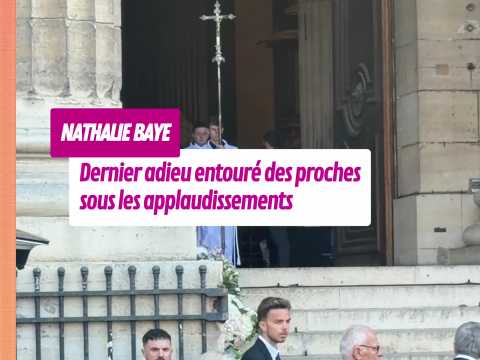 VIDEO : Nathalie Baye : Dernier adieu entour� des proches, sous les applaudissements