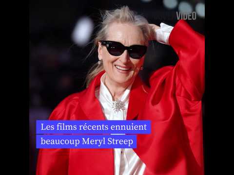VIDEO : Les films r�cents ennuient beaucoup M&hellip;