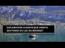 Vid�o Exploration scientifique in�dite des fonds du Lac du Bourget : Plong�e avec le Blue Nomad