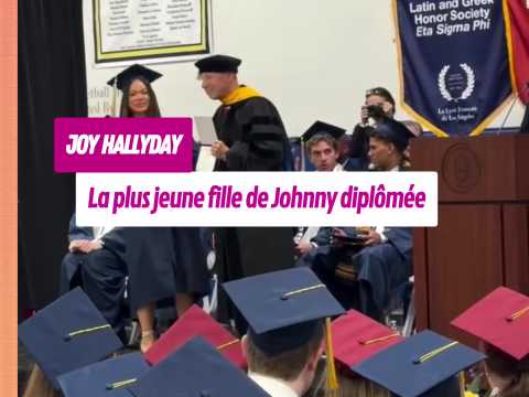 VIDEO : Joy Hallyday dipl�m�e !