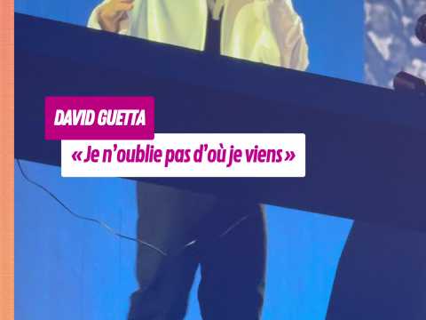 VIDEO : Tr�s �mu, David Guetta adresse un mes&hellip;
