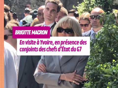 VIDEO : Visite � Yvoire pour Brigitte Macron