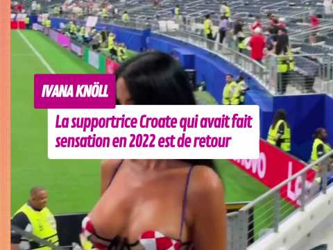 VIDEO : La supportrice croate Ivana Kn�ll, ma&hellip;