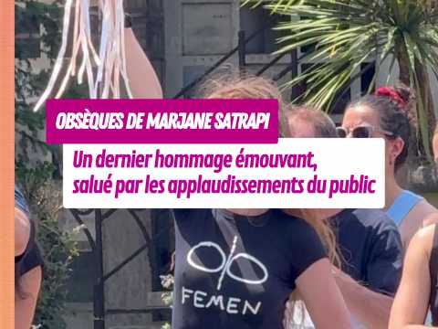 VIDEO : Obs�ques de Marjane Satrapi : un dern&hellip;