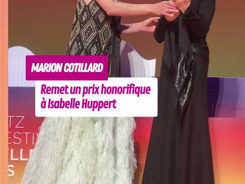 VIDEO : Marion Cotillard remet un prix honori&hellip;