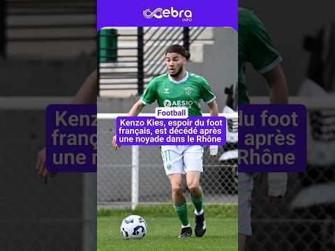 Kenzo Kies, jeune footballeur français, est mort