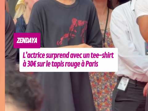 VIDEO : Zendaya fait sensation dans un tee-sh&hellip;