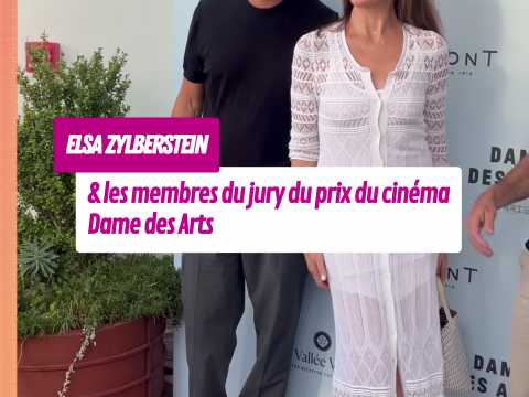 VIDEO : Elsa Zylberstein & les membres du jury du prix du cin�ma Dame des Arts