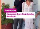 Vid�o Elsa Zylberstein & les membres du jury du prix du cin�ma Dame des Arts