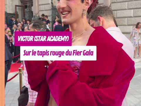 VIDEO : Victor (Star Academy) sur le tapis ro&hellip;