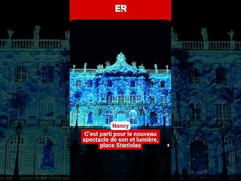 C'est parti pour le son et lumière place Stanislas