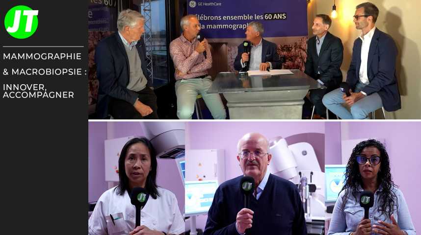Mammographie & macrobiopsie : innover, accompagner