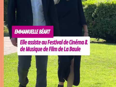 VIDEO : Emmanuelle B�art arrive � l?h�tel Her&hellip;