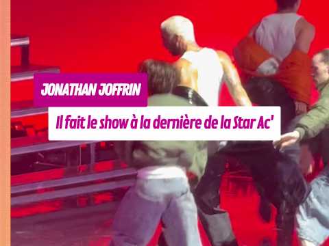 VIDEO : Jonathan Joffrin met le feu � la derni�re de la tourn�e de la Star Ac'