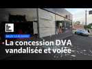 Vid�o Cinq individus s?introduisent dans la concession DVA de Bruay et volent une Audi