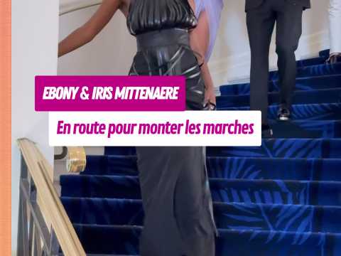 VIDEO : Ebony & Iris Mittenaere en route poru monter les marches de Cannes