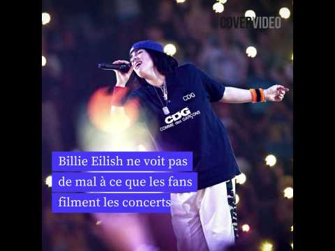 VIDEO : Billie Eilish prend la d�fense des fa&hellip;