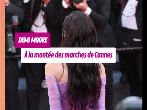 VIDEO : Demi Moore sublime � la mont�e des ma&hellip;