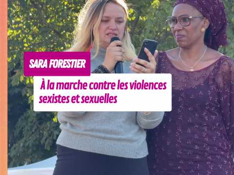 VIDEO : Sara Forestier s'exprime � la marche&hellip;