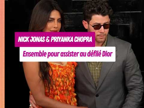 VIDEO : Nick Jonas & Priyanka Chopra au d�fil� Dior