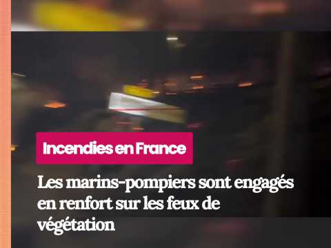 VIDEO : Incendies dans le sud de la France