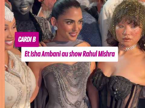 VIDEO : Cardi B et Isha Ambani au d�fil� Rahu&hellip;