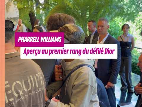 VIDEO : Pharrell Williams aper�u au premier r&hellip;