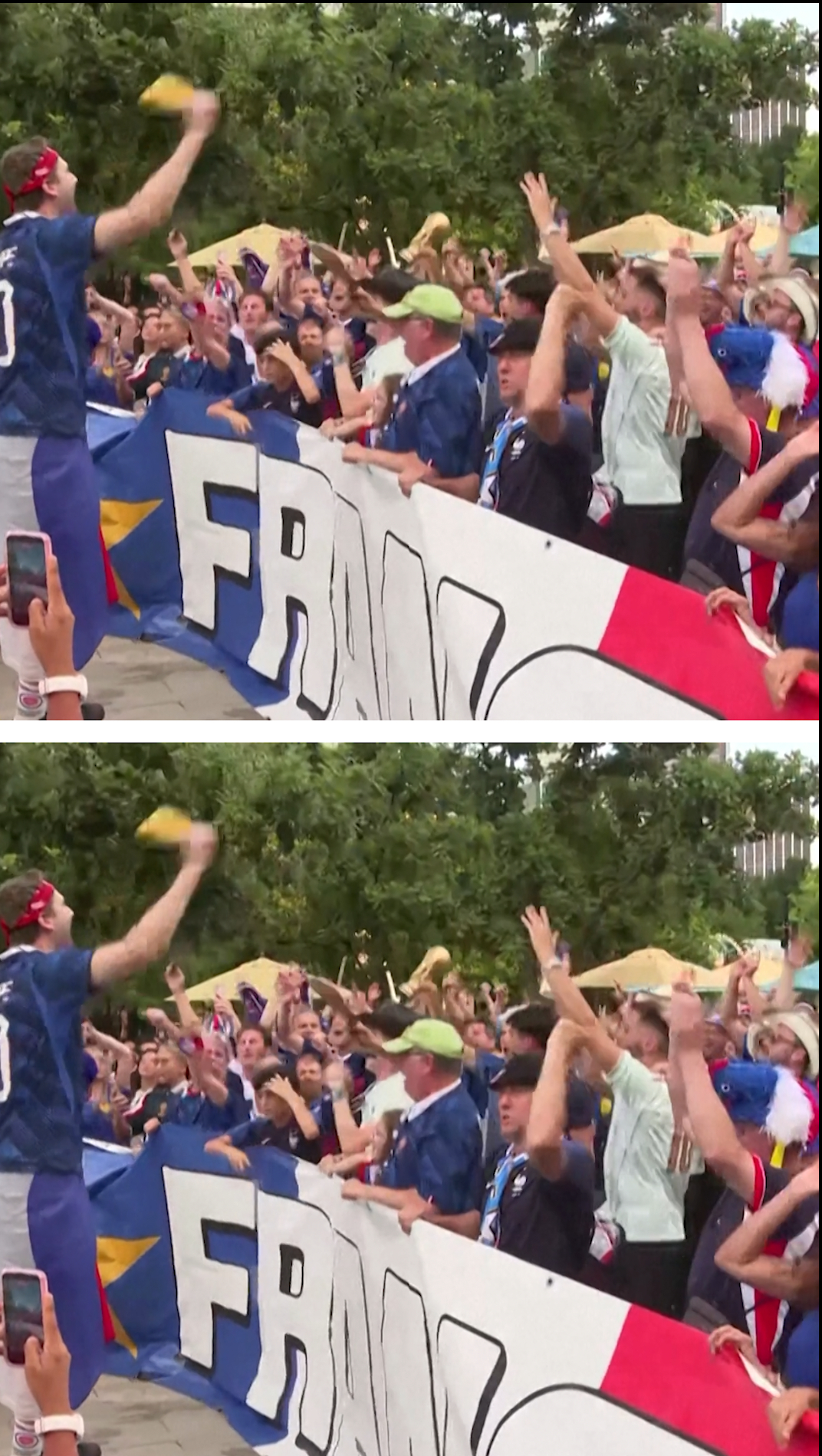 Coupe du monde : À Dallas, les supporters des Bleus sont prêts pour le match face à l'Espagne