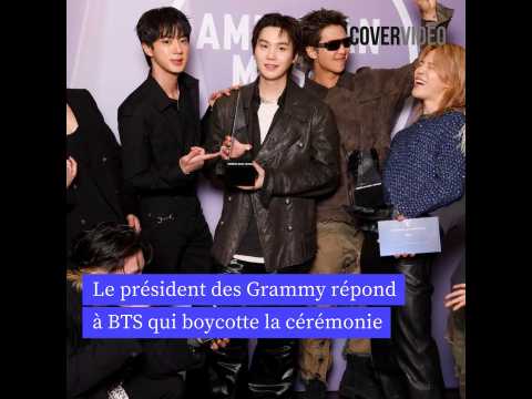 VIDEO : Le pr�sident des Grammy r�pond � BTS&hellip;