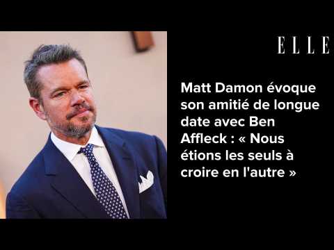 VIDEO : Matt Damon �voque son amiti� de longu&hellip;