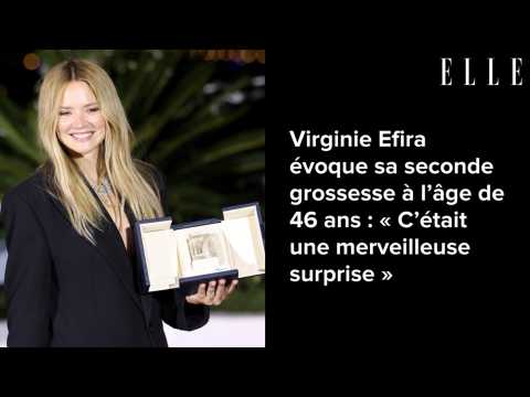 VIDEO : Virginie Efira �voque sa seconde gros&hellip;