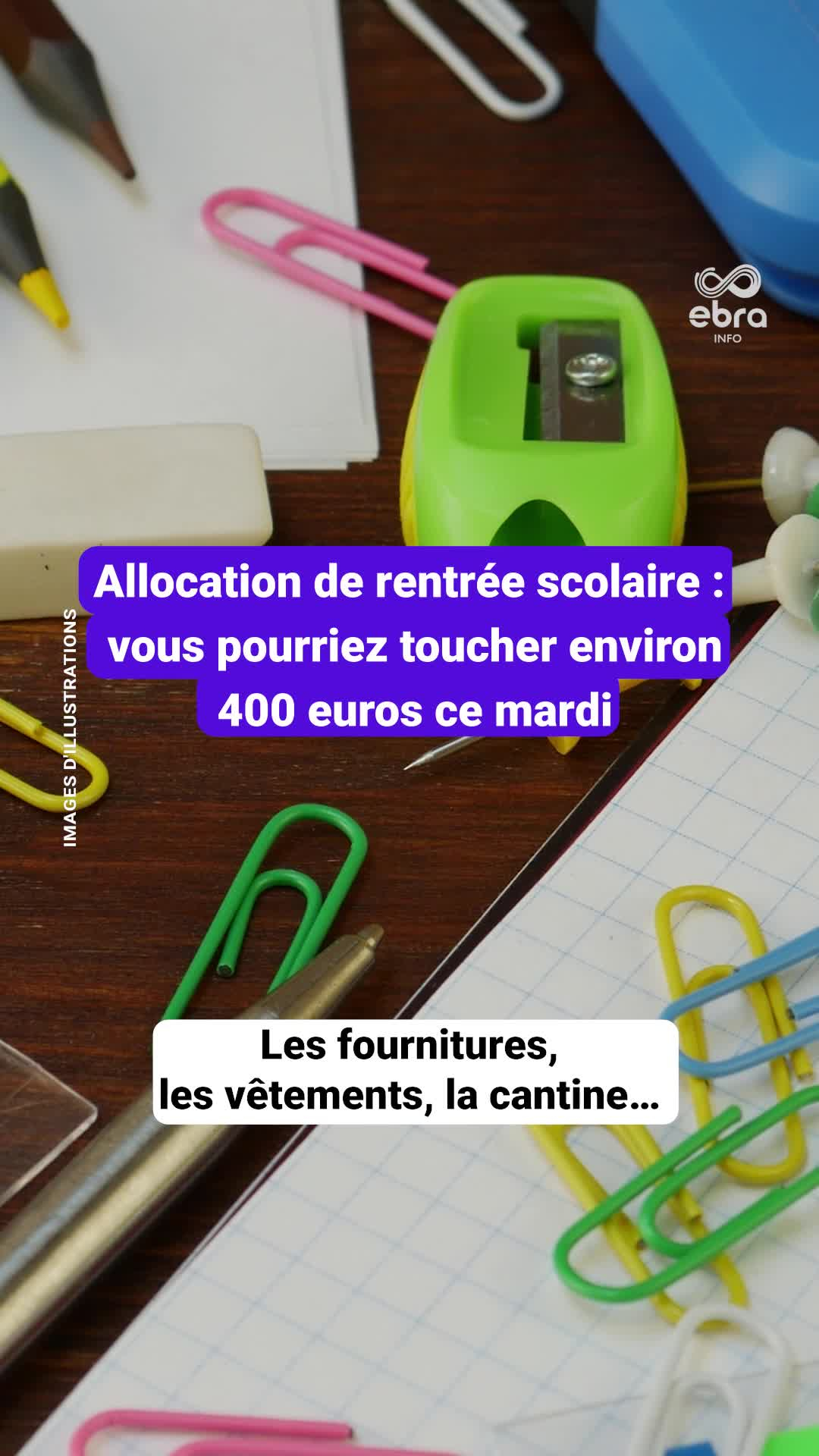 Allocation de rentrée scolaire : vous pourriez toucher environ 400 euros ce mardi