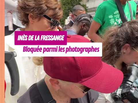 VIDEO : In�s de la Fressange bloqu�e dans la&hellip;