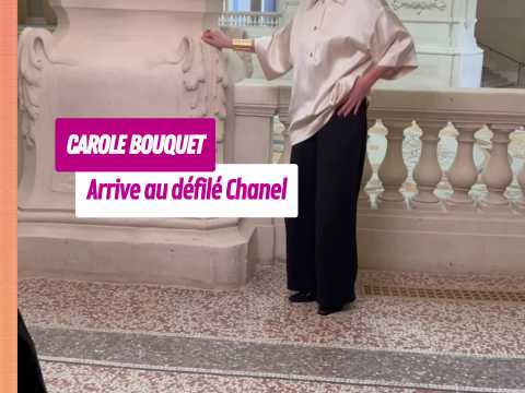 VIDEO : Carole Bouquet, une allure intemporelle entre sobri�t� et �l�gance
