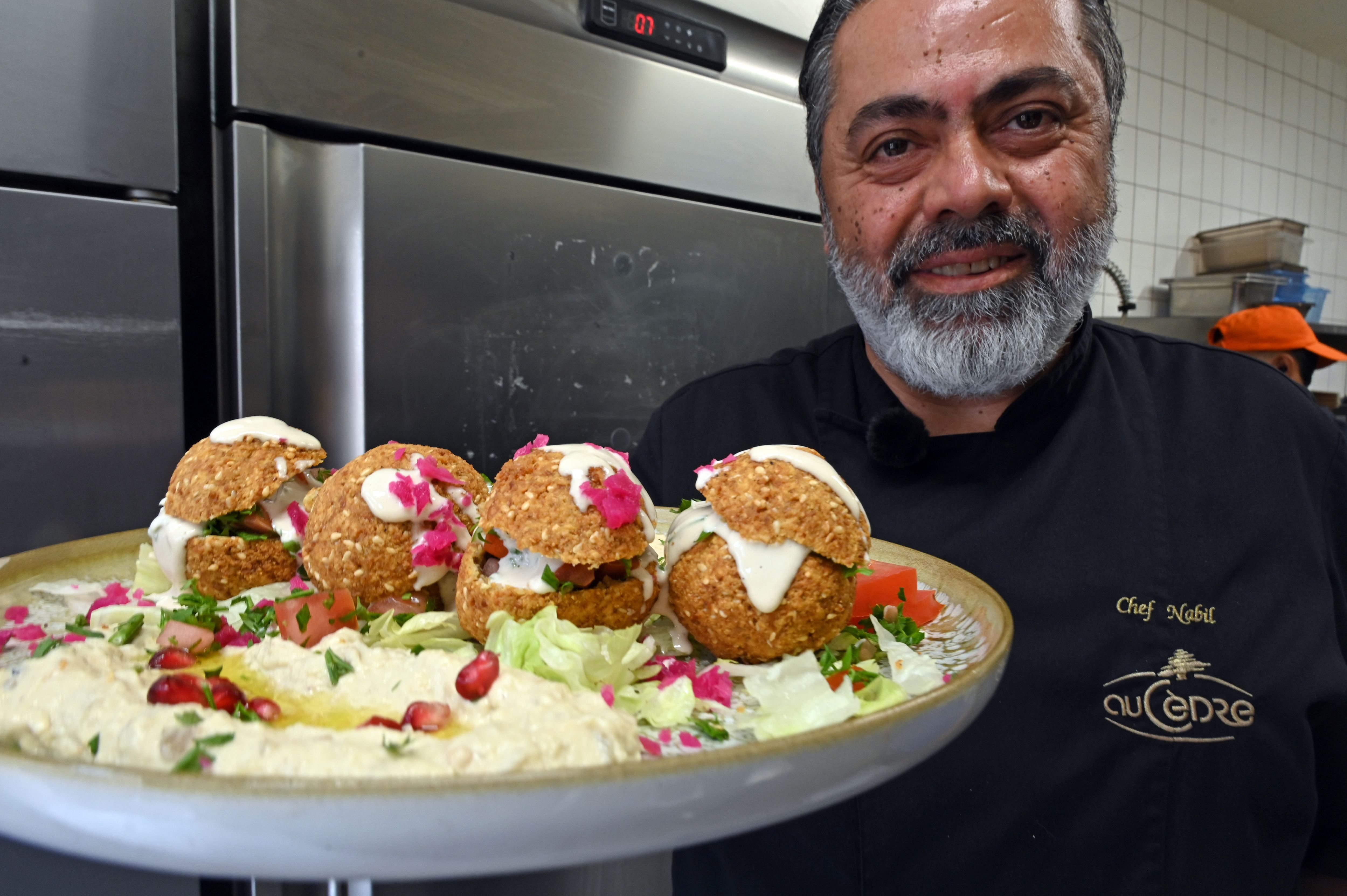 Le falafel libanais, revu et corrigé par le chef strasbourgeois Nabil Makhoul