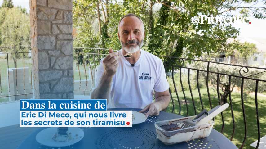 VIDÉO. Dans la cuisine d’Éric Di Meco pour se régaler de son tiramisu au marsala
