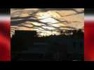 Vid�o Des nuages aux allures de Stranger Things envahissent le ciel de Californie