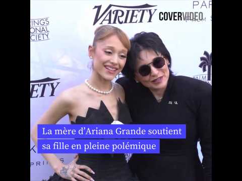 VIDEO : La m�re d?Ariana Grande soutient sa f&hellip;